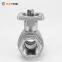 [RUOTENG]  ISO 2PC Casting Stainless Steel High Platform Ball Valve