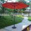 Outdoor furniture iron cheap big folding umbrella japanese parasol without base