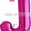 34 inch helium saving large alphabet foil balloons pink hot selling                        
                                                                                Supplier's Choice