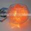 Himalayan Natural Rock Salt Lamp with glass cover