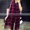 New Style Winter Ladies Fashion Tassel Woven Wool Plaid Shawl