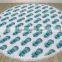 Hippie Mandala Beach Throw Round Yoga Mat