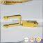 Aluminum Parts Gold Plating For Buckle