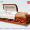 NEW HOPE maroon bier wood furniture casket