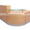 2015 Classic modern used reception desk salon white reception desk (SZ-RTS82)