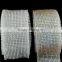 Flexible rhinestone trimming mesh, 10 yards elastic stretch rhinestone trimming rolls