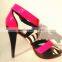 Korean Shoes Ladies Stylish Shoes High Wedge Manufacturer Chunky Heel SHoes High Heels Elegant Women Shoe