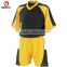 Dri Fit Short Sleeves Customized Full Set Soccer Uniforms 2015
