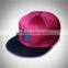 Wine/NAVY colorway snapback cap, skateboard snapback cap, embroidery logo snapback hat