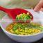 Hot Sale Colorful Food Grade Heat-Resistant Silicone Slotted Spoon Cooking Utensils