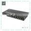 Cost effective 8 ports RJ45 interface gigabit ethernet unmanaged optical switch