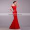 Lace Red Evening Dress