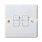 3 Gang 1way/2way White Wall Switch