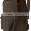 Simple daypack with webbing shoulder straps, 2 bellow pockets on front