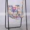 Foldable Single Seat Hanging Rope Swing Chair With Stand
