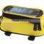 ROSWHEEL Hot sale bicycle frame mobile bag with clear PVC screen