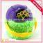 Electric Bubble Blizzard Basket Machine Toy for Kids with Handle and Removable Cover