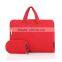 Easy carry solid color girls leisure neoprene computer bag