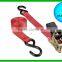 1'x5m Rubber Grip Cargo Ratchet Tie Down W/s Hook