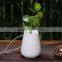 2016 Decorative Clay Vase White Porcelain Flower Vase for small table decor