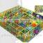 Open style plastic indoor playground