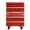 JGA Retro Style 1 Drawer 50L Mini Toolbox Refrigerator , Safe Fridge With 4 Wheels Cabinet Frigerator