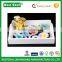 PRE-SALE Wooden tray with glass 2016 Spring wooden serving tray with handles