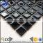 crystal glass mosaic in black
