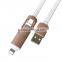 Quick charging reversible usb3.0 cable