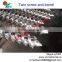 Low price twin conical screw barrel for extruder in stock