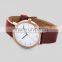 top leather limited edtion watch alloy case watch quartz watch waterproof genuine leather band watch the original alloy watches