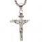 Fashion titanium stainless steel Jesus cross pendant