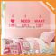 01-00125 Transparent sticker lover romantic wall stickers character wall stickers tree owls