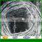 Hot dipped galvanized or PVC coated Barbed Wire Fencing