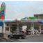 Big size double sided custom aluminum exterior sign gas station pylon sign