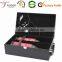 Customized Logo PU Leather Wine Box Wine Bottle Set Packaging Box With Handle