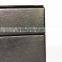 Personalized Wooden Watch Box Black Leather Cover For 6 Slots