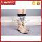 F260 cute women winter boot cuff snow flake pattern