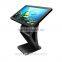 Floor Standing Interactive Table Kiosk / Internet network Access Advertising Kiosk