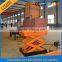 Hydraulic scissor lift rotating table with CE