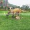 Popular outdoor park dinosaur exhibition