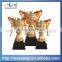 Souvenir custom award large gold 3D sport metal trophy cup                        
                                                Quality Choice