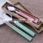 Nordic Style Portable Spoon and Chopsticks Set for Travelling