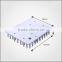 Mill Finishing Aluminum Heat Sink /Silver Anodized Cold Forging Aluminum heatsink