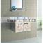 Fashionable design promotion product wall hung cheap single bathroom vanity