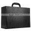 Black PU leather jewelry gift boxes