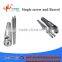 PVC pipe extrusion line conical screw and barrel