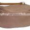 Cheap Brown Fashion Korean Plain Shoulder Women's Bag with Zipper Wholesale Supplier