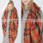 plaid scarf Tartan scarf cashmere