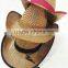 In Stock Cheap Plain Cowboy Straw Hat